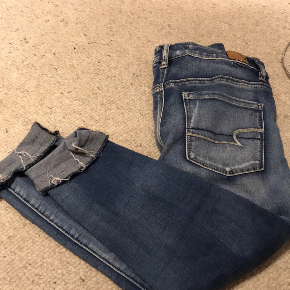 American eagle ripped jeans